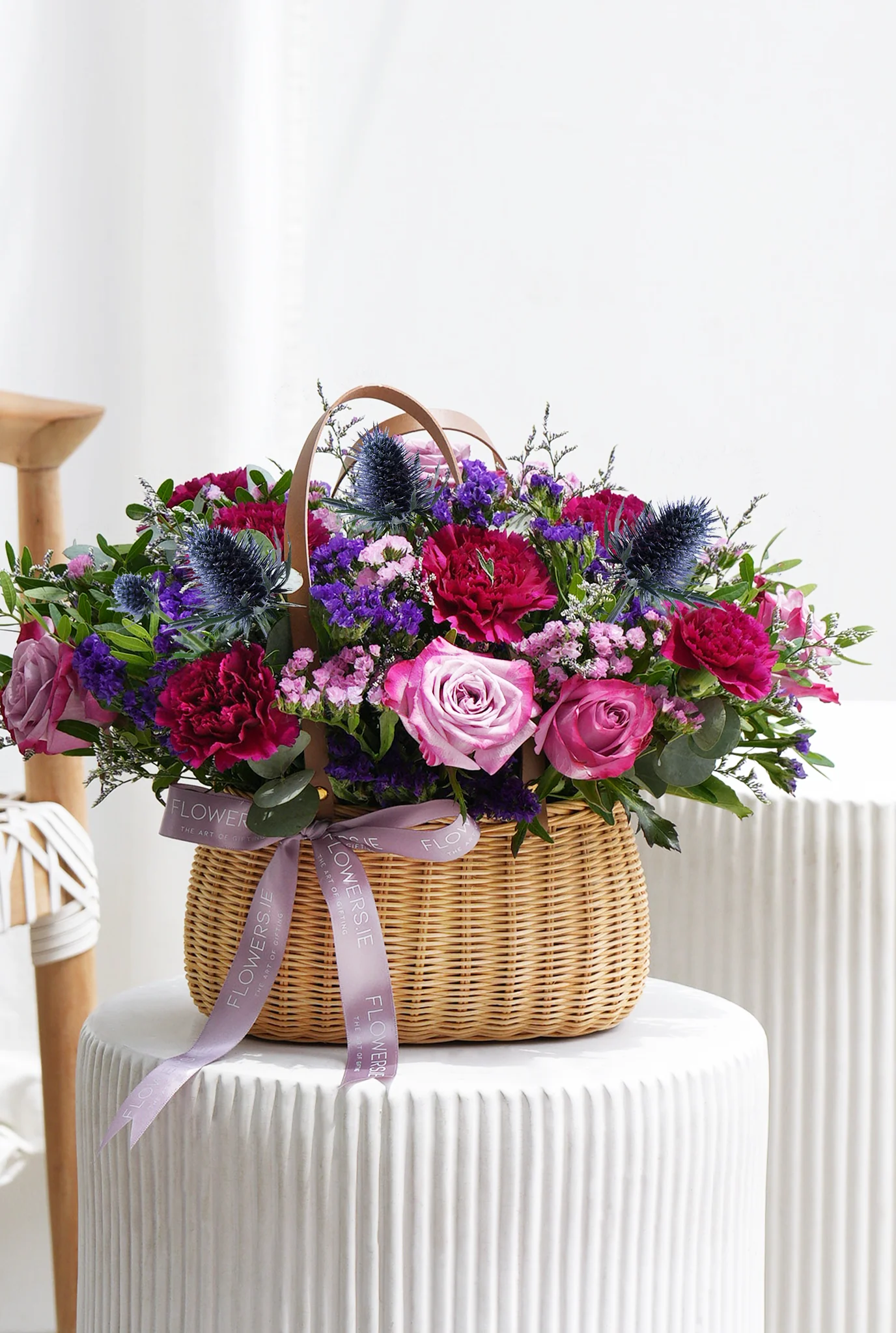Lavender Floral - Basket - Image 3