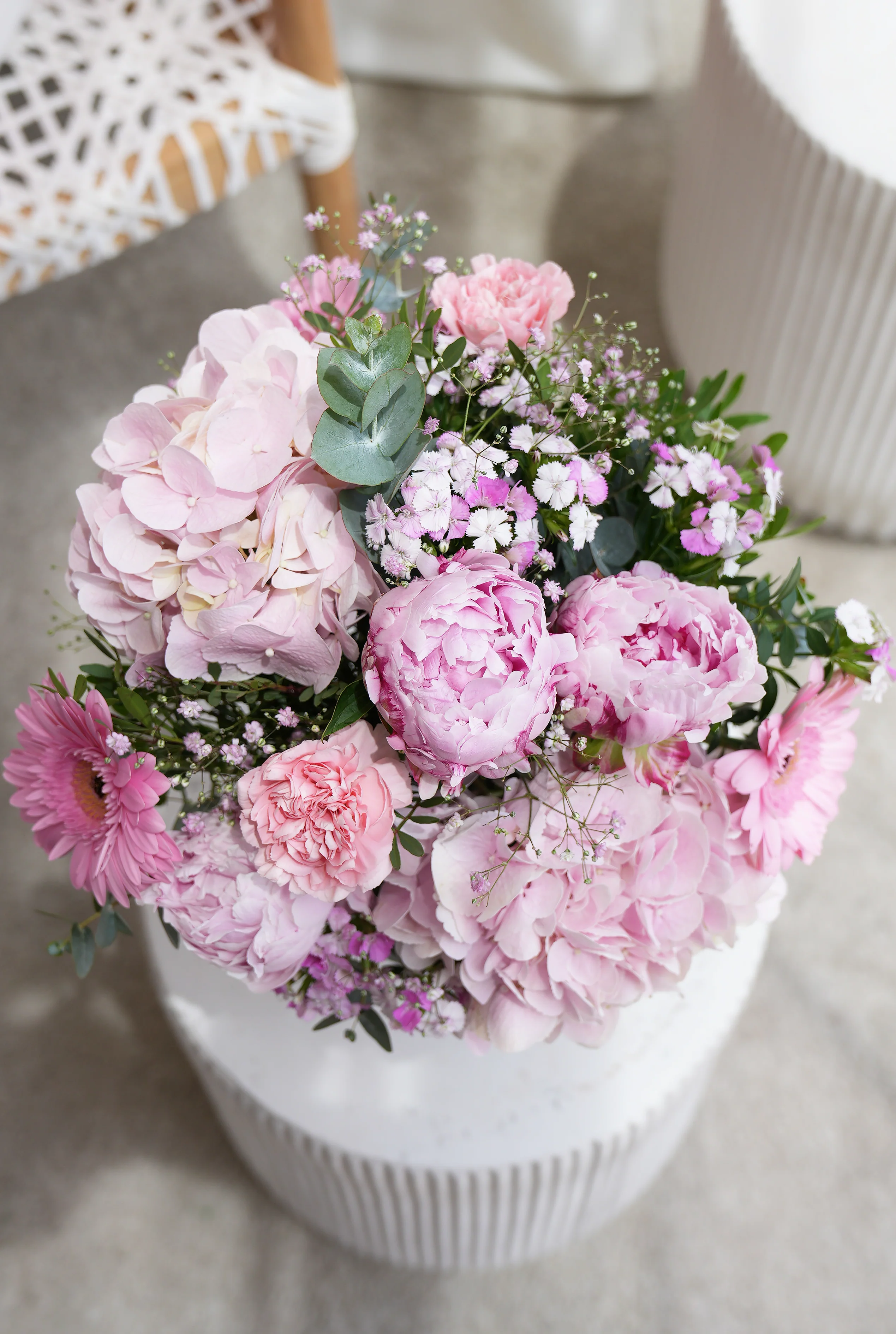 Peony Pretty Pink - Vase - Image 3
