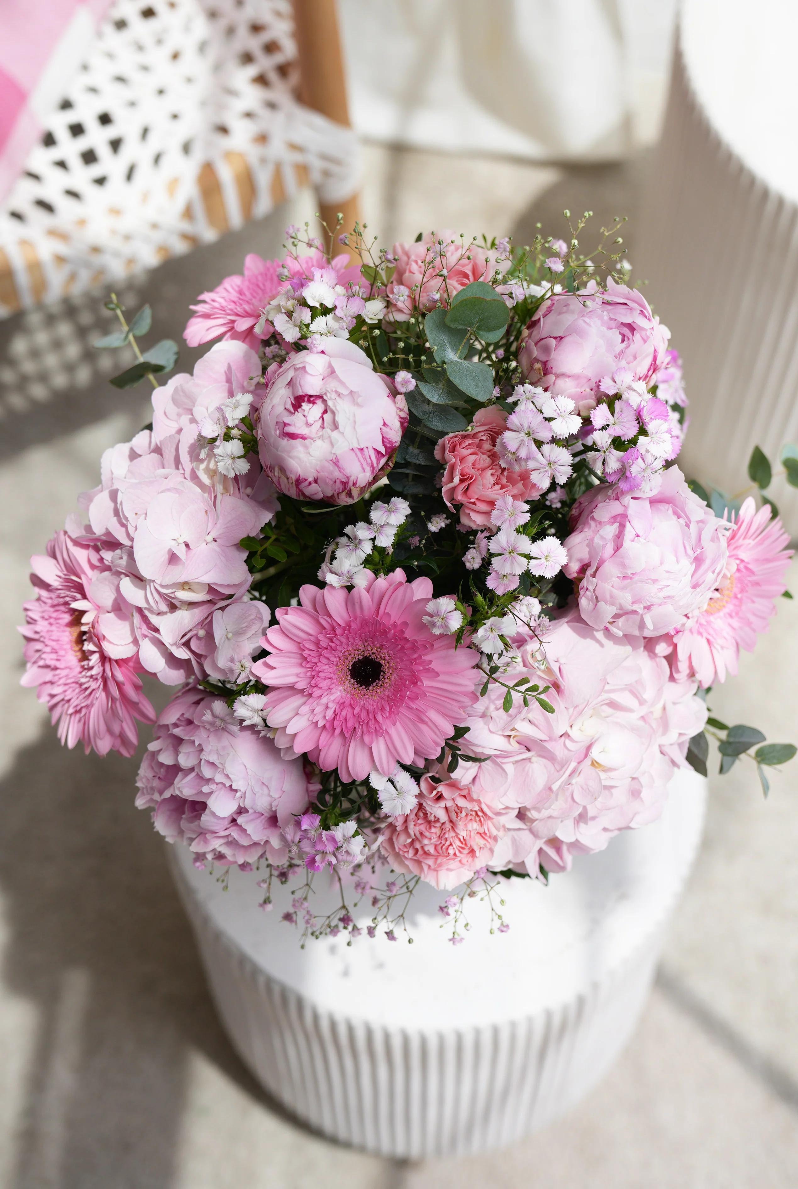 Peony Pretty Pink - Vase - Image 4