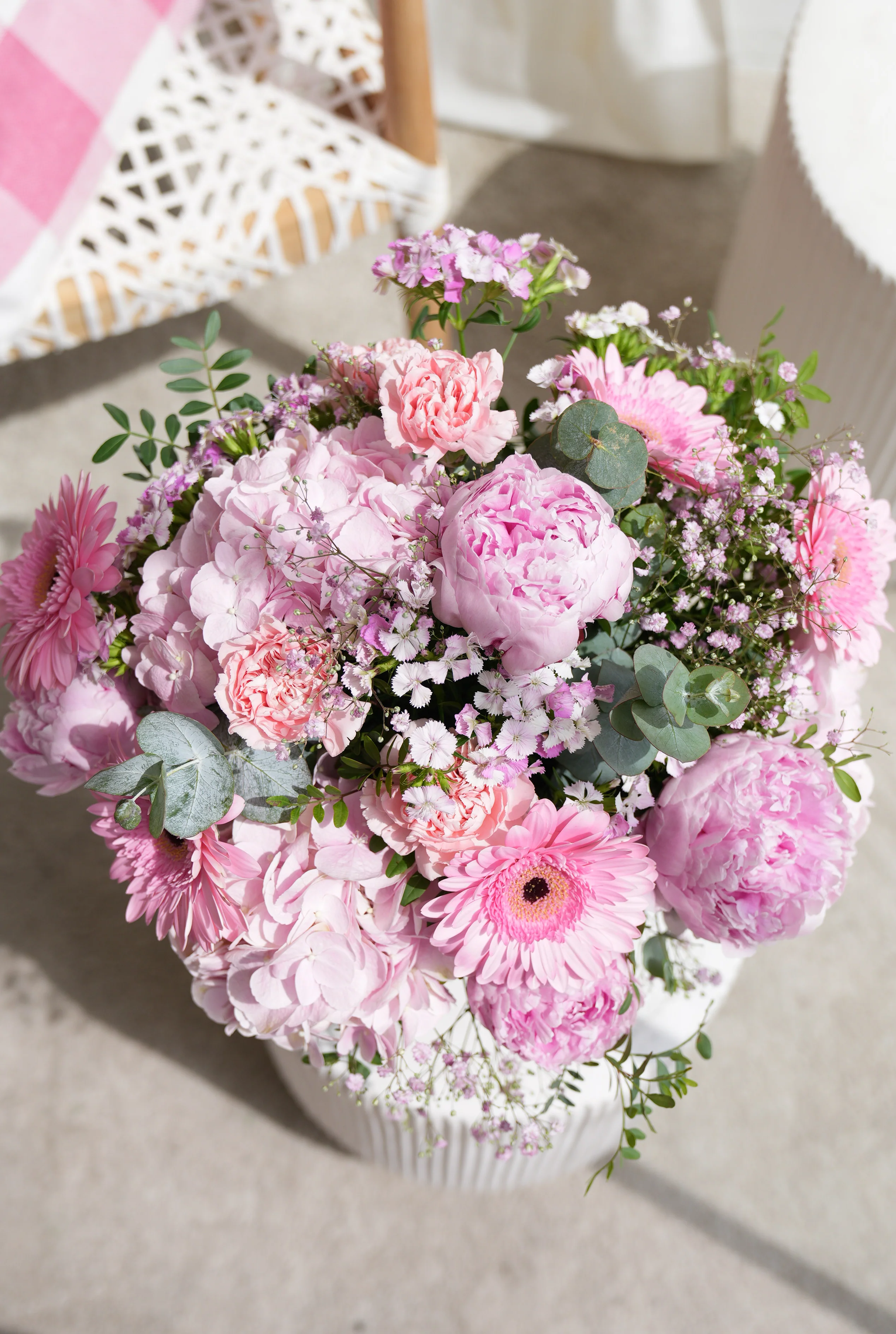 Peony Pretty Pink - Vase - Image 6