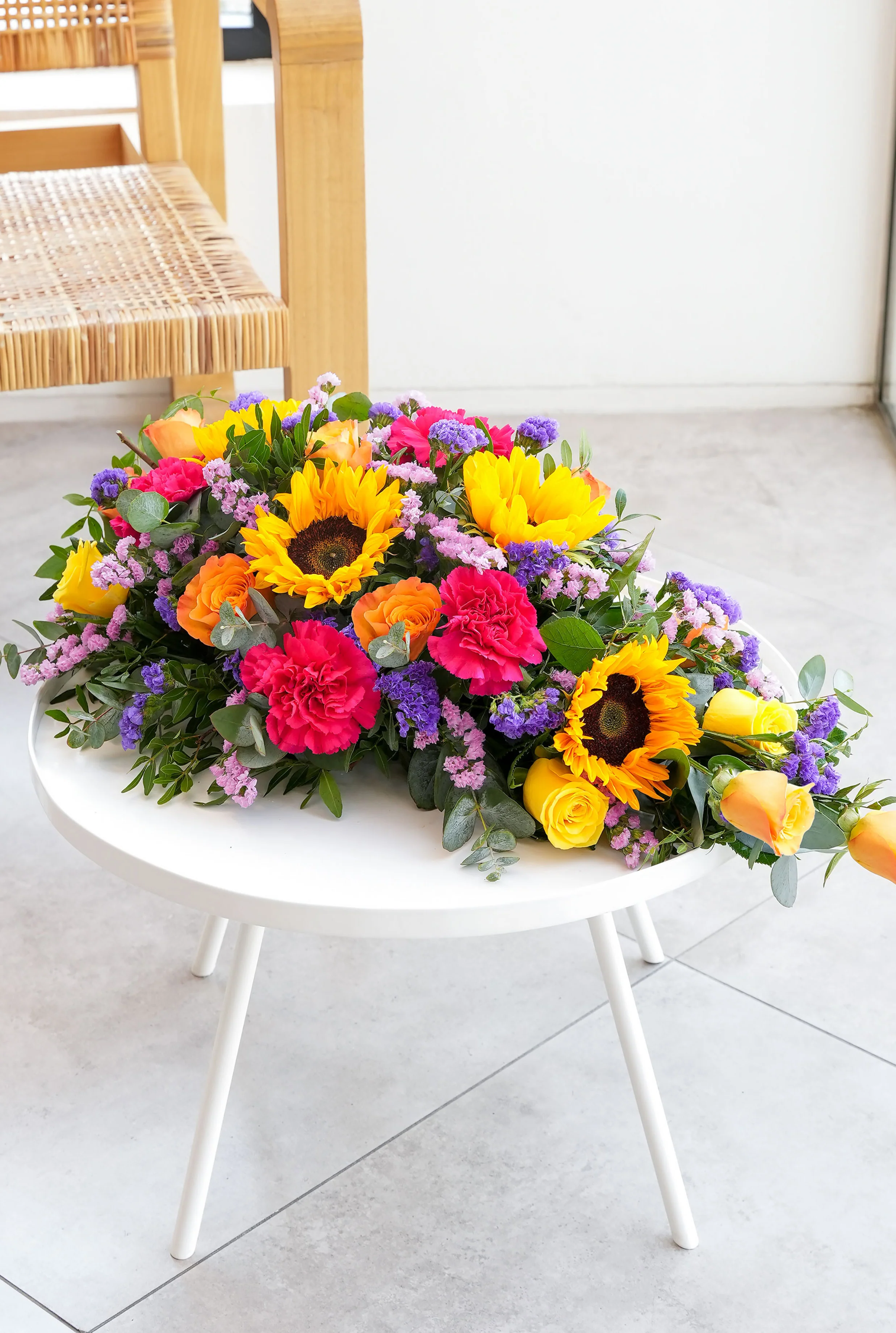 Vibrant Funeral Spray - Image 10