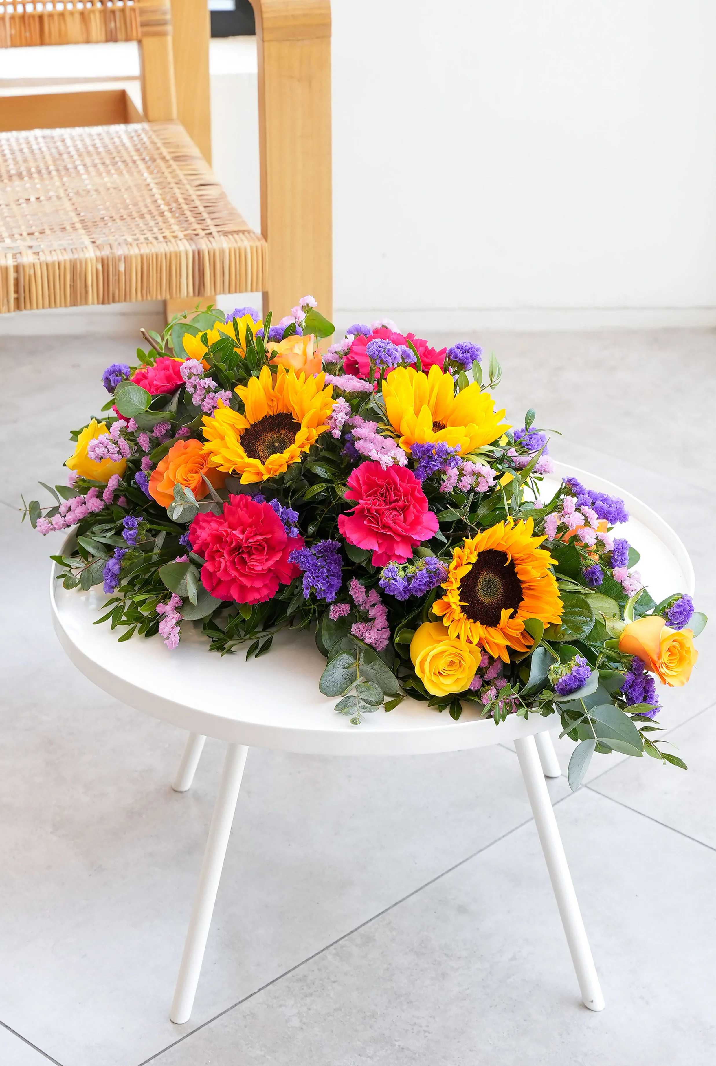 Vibrant Funeral Spray - Image 8
