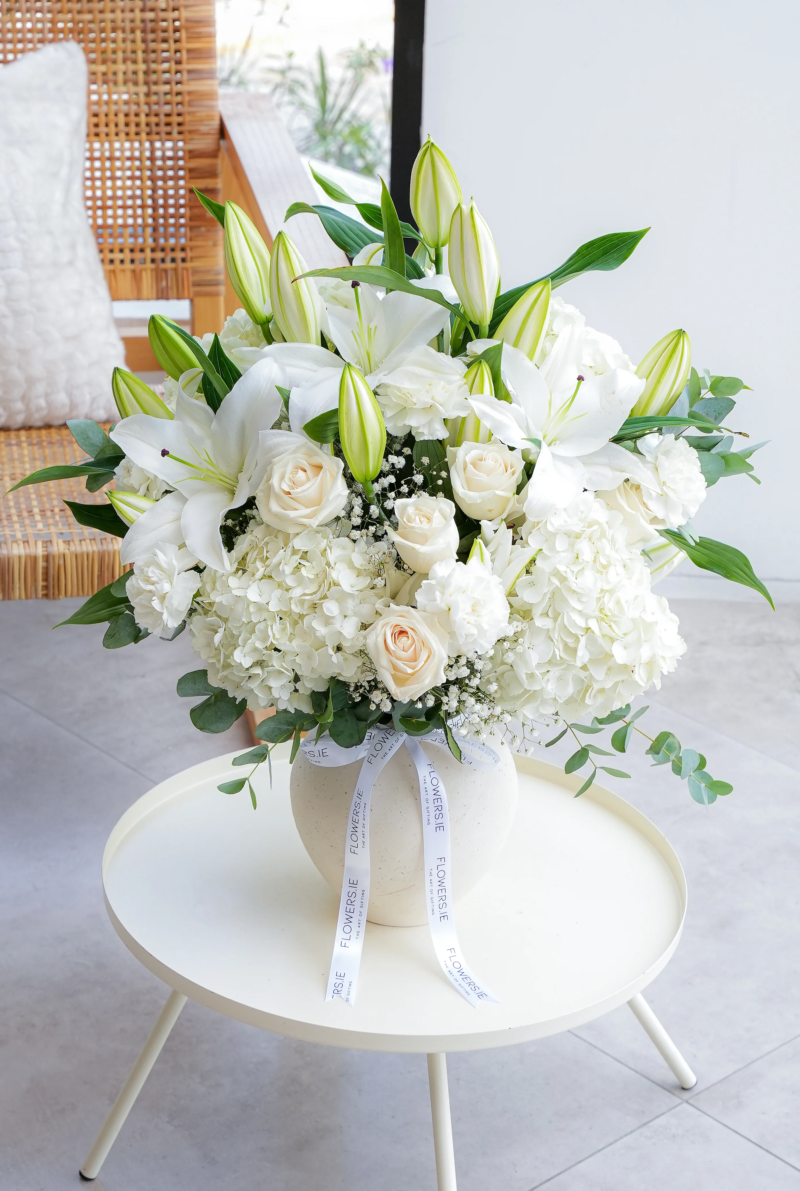 Wonderfully White - Ceramic Vase - Image 4